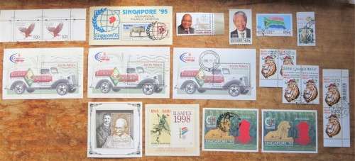 Collection of minisheets & Stamps - R20 Pair - 1 Bid for all