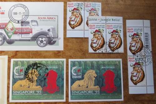 Collection of minisheets & Stamps - R20 Pair - 1 Bid for all