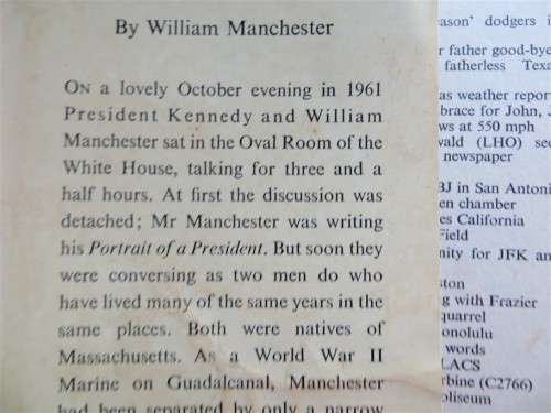 The Death of a President - William Manchester - November 1963