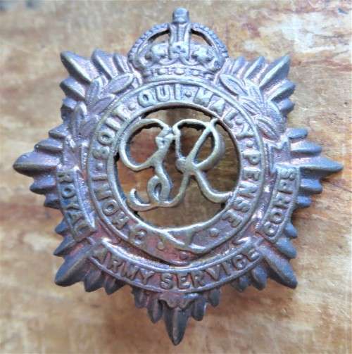 ROYAL ARMY SERVICE CORPS Badge