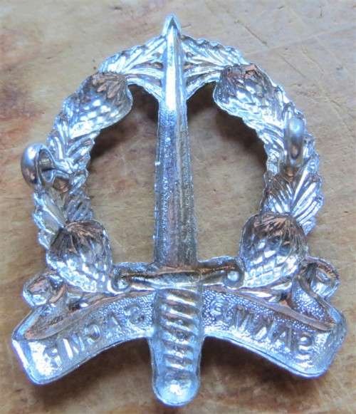 South African Corps of Military Police Cap Badge - Lugs intact