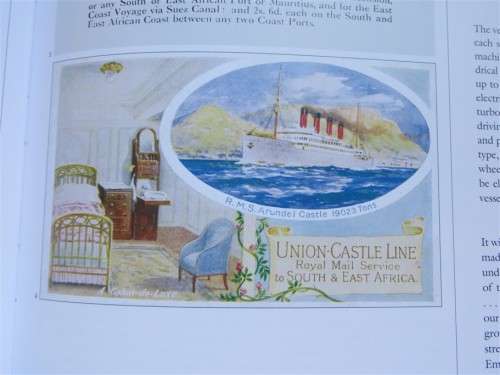 Mailships of the Union Castle Line Hardcover Book