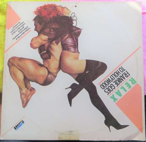 Frankie Goes to Hollywood Relax Vintage Vinyl LP record VG