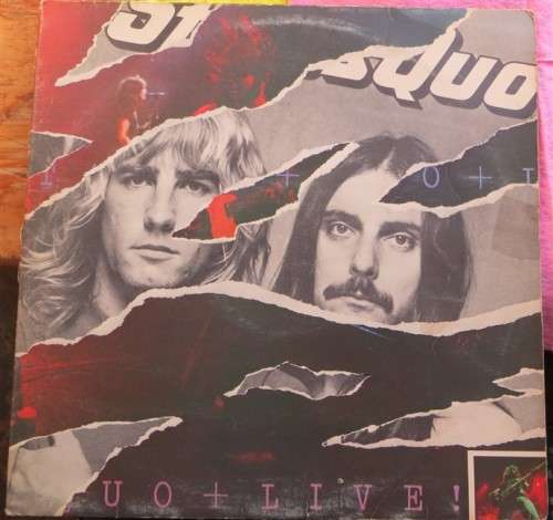 Status Quo - Live - 2 x Vintage Vinyl LP record