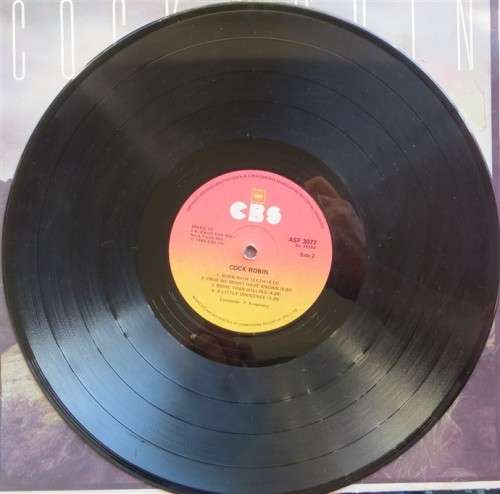 Cock Robin Vintage Vinyl LP record