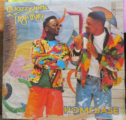 Jazzy Jeff & The Fresh Prince Vintage Vinyl LP record - Damaged Cover see Pics