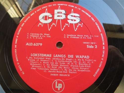 Lokstemme lamgs die Wapad Vintage Vinyl LP record
