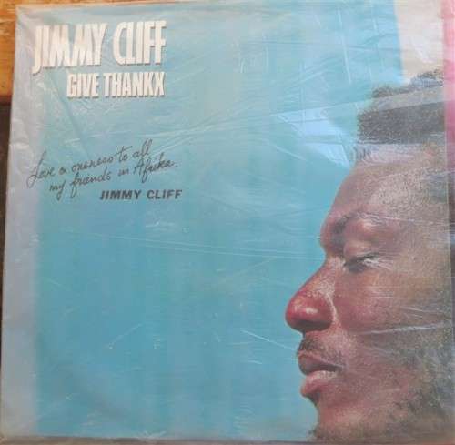 Jimmy Cliff Give Thankz Vintage Vinyl LP record