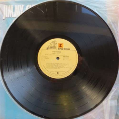 Jimmy Cliff Give Thankz Vintage Vinyl LP record