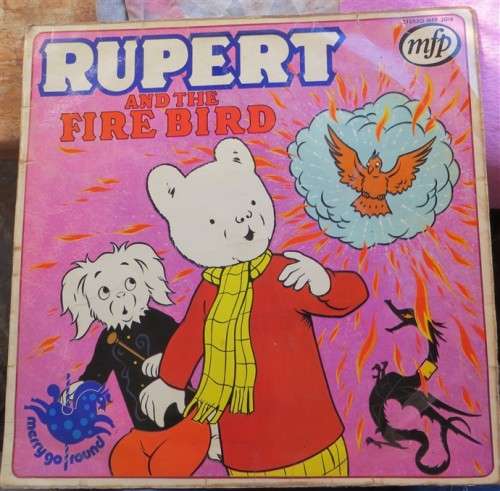 Rupert the Bear & the Firebird Vintage Vinyl LP record