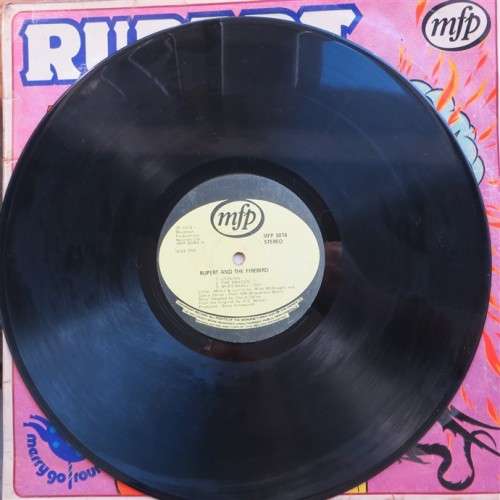 Rupert the Bear & the Firebird Vintage Vinyl LP record