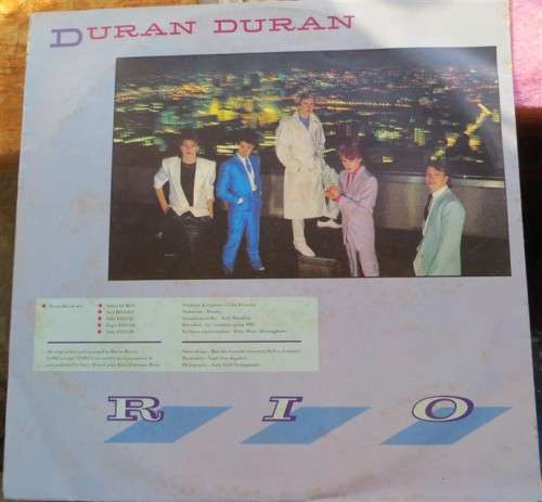 Duran Duran Rio Vintage Vinyl LP record with Inner sleeve only