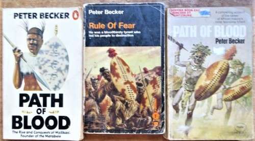 Zulu War Shaka Theme Book Collection  - Peter Becker
