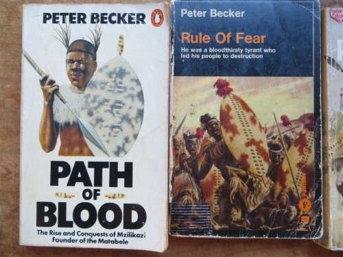 Zulu War Shaka Theme Book Collection  - Peter Becker