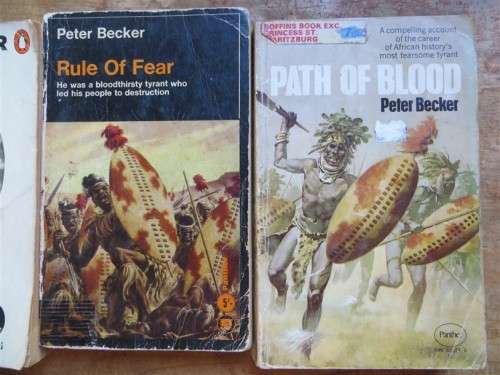 Zulu War Shaka Theme Book Collection  - Peter Becker