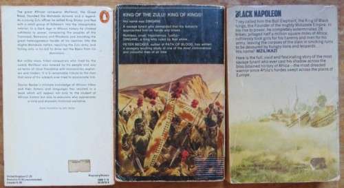 Zulu War Shaka Theme Book Collection  - Peter Becker