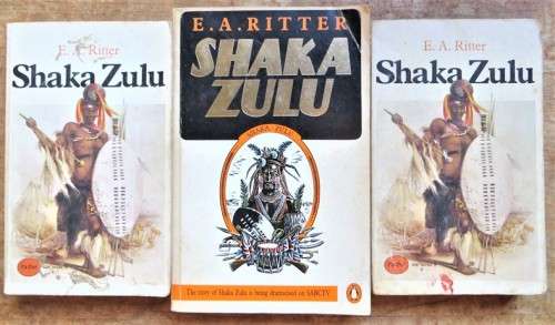 Zulu War Shaka Theme Book Collection  - E.A Ritter