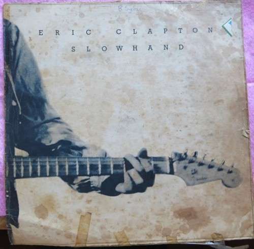 Vintage Vinyl LP - Eric Clapton Slowhand - Poor Condition but playable