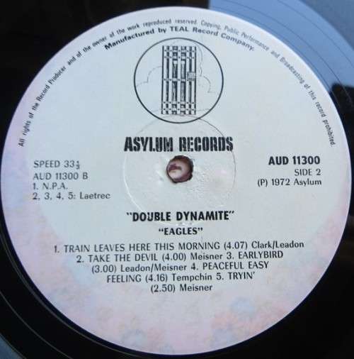 Vintage Vinyl LP - Eagles - Double Dynamite - 2 x LP Set