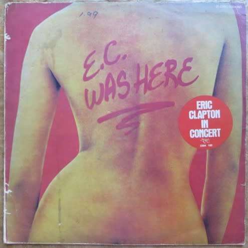 Vintage Vinyl LP - Eric Clapton Was Here - Eric Clapton in Concert