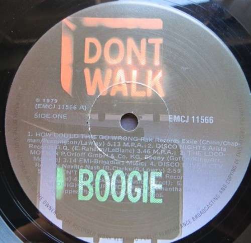 Vintage Vinyl LP - Dont Walk , Boogie
