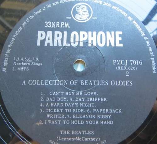 Vintage Vinyl LP - Beatles - Collection of Oldies