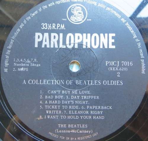 Vintage Vinyl LP - Beatles - Collection of Oldies