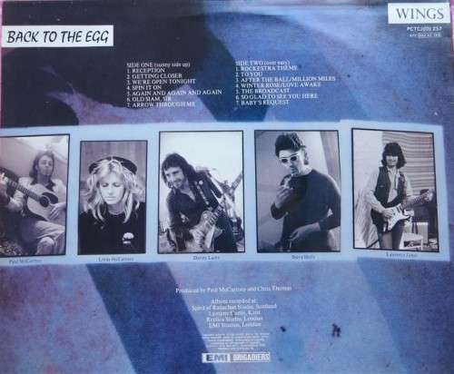Vintage Vinyl LP - Wings Paul McCartney - Back to the Egg
