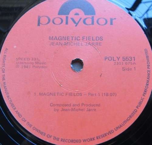 Vintage Vinyl LP - Jean Michel Jarre - Magnetic Fields