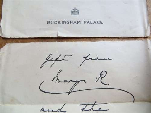 1914 WW1 Princess Mary Christmas tin + Original Letter