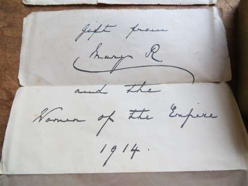 1914 WW1 Princess Mary Christmas tin + Original Letter