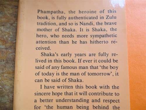 Phampatha The beloved of King Shaka - P.J Schoeman