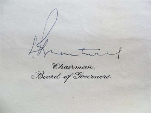 1935-56 Thank You Letter to Sergeant A.C Morgan - Royal Technical College