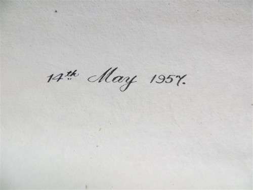 1935-56 Thank You Letter to Sergeant A.C Morgan - Royal Technical College