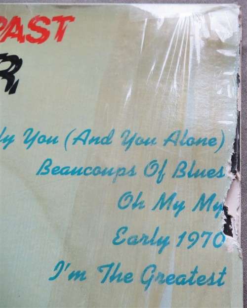 Ringo Starr Blast from your Past LP Good , Cover damage see pics Vintage Vinyl LP