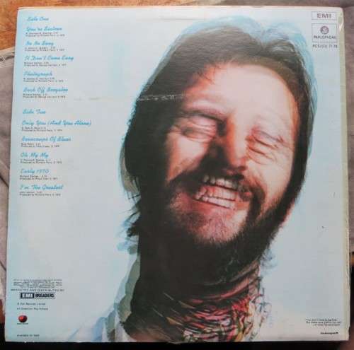 Ringo Starr Blast from your Past LP Good , Cover damage see pics Vintage Vinyl LP