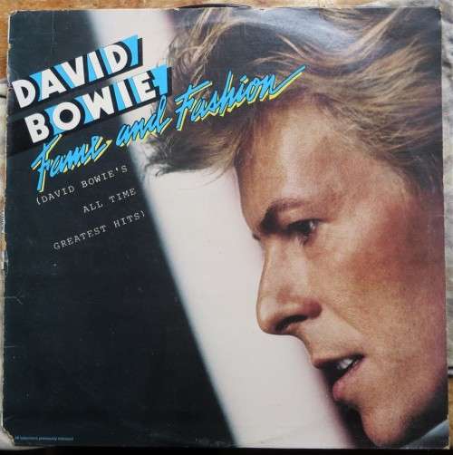 David Bowie Fame & Fashion -Vintage Vinyl LP Cover damaged & LP scratched see pics