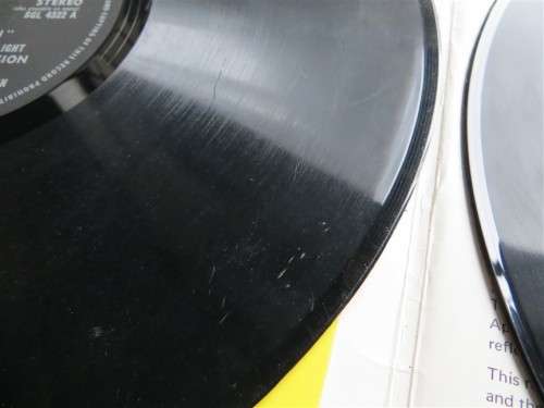They Came in Peace Lunar Landing includes insert-Vintage LP Cover damaged & LP scratched see pics