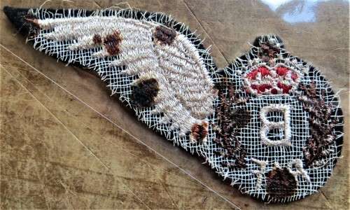RAF Bomber Embroidered Wing Brevet Patch