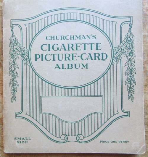 Churchman`s Cigarette Card Album - Ships Collection Complete & all loose with no glue