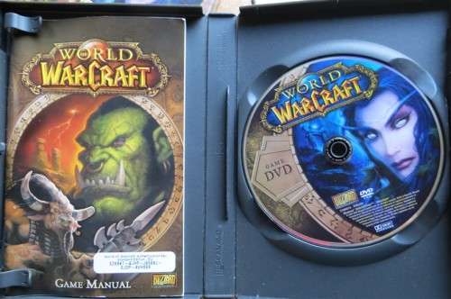 World of Warcraft Mac-pc Game - Box with booklets Excellent congition