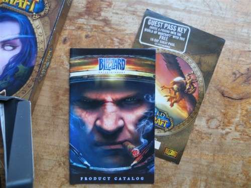 World of Warcraft Mac-pc Game - Box with booklets Excellent congition