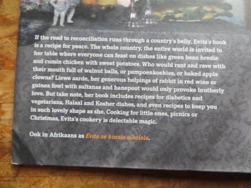 Evita Kossie Sikelela - Pieter Dirk Uys  Cook Book