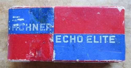 Vintage Hohner Echo Elite double sided Harmonica With Box - Made in Germany