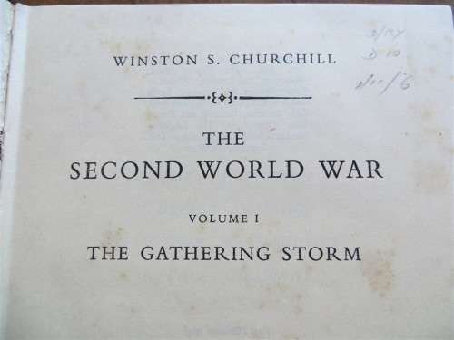 The Second World War - Winston Churchhill - Volume 1 1948