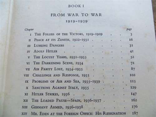 The Second World War - Winston Churchhill - Volume 1 1948