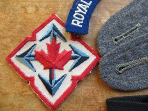 Military Rank & embroidered Patches Lot
