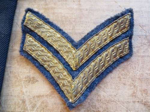 Military Rank & embroidered Patches Lot