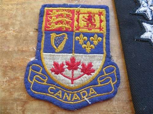 Military Rank & embroidered Patches Lot