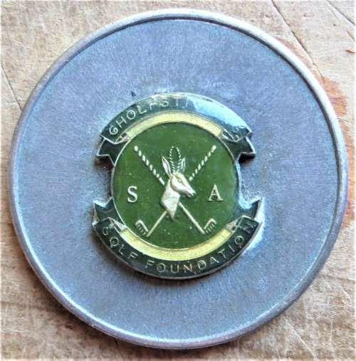 Large 50mm SA Golf Foundation Medal Runner Up - Unknown metal